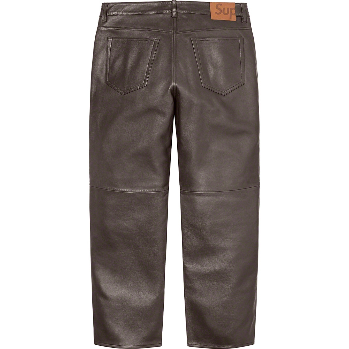 Leather 5-Pocket Jean view 10
